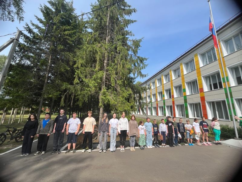 День патриотизма и культурных открытий в лагере „Муравейник“.