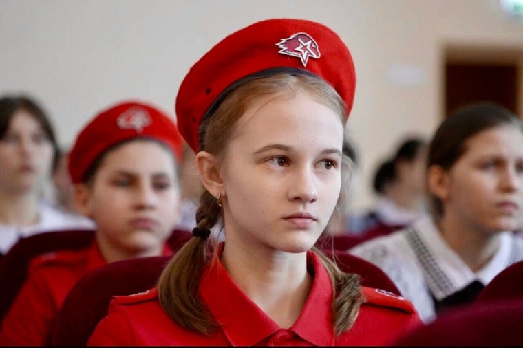 Открытие первого первичного отделения Российского движения детей и молодежи &quot;Движение первых&quot;..