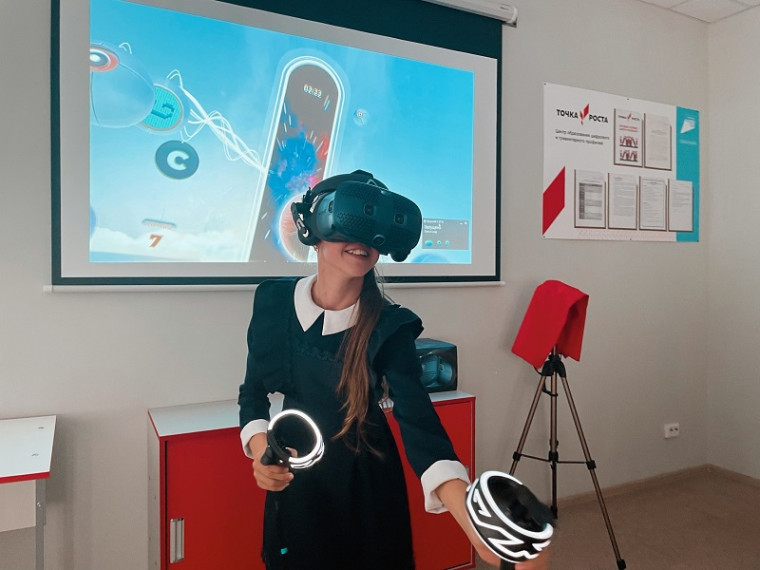 Занятия в кружке «VR-реальность».